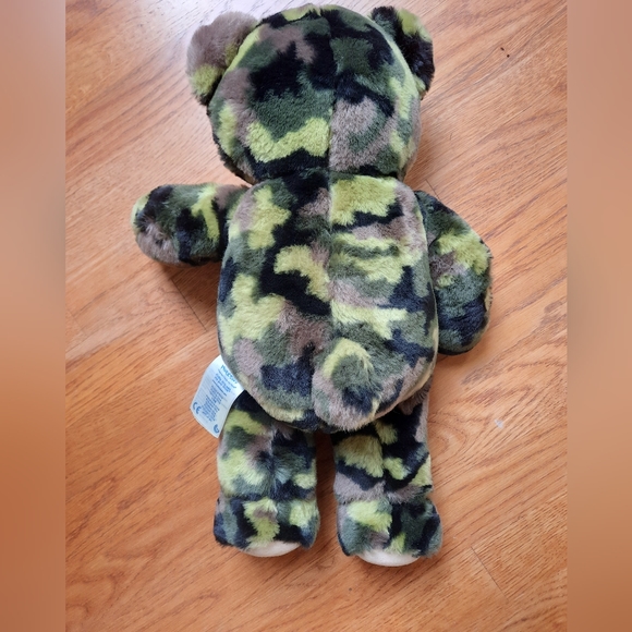 Build A Bear Woodland Camo Pattern Teddy Bear 2013 - Picture 2 of 6